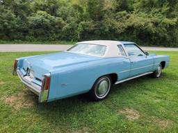 1975 Cadillac Eldorado Coupe. We purchased this from an elderly gentleman t