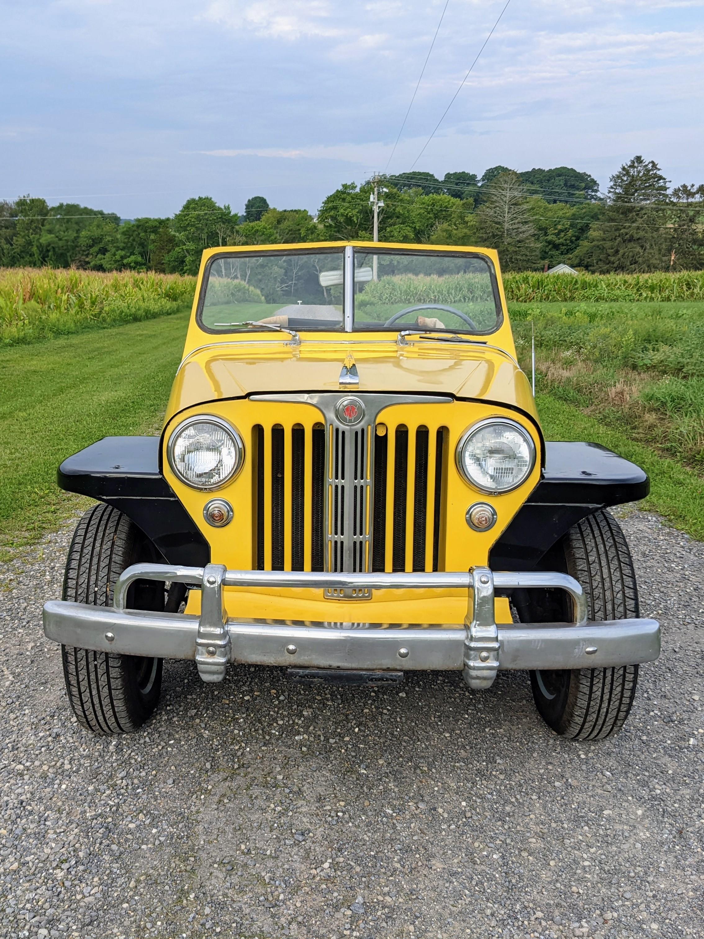 1949 Willys Jeepster Sdn. Reconstructed title. 6 cyl, 3 on the tree. 4x2, v
