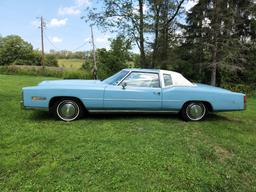 1975 Cadillac Eldorado Coupe. We purchased this from an elderly gentleman t