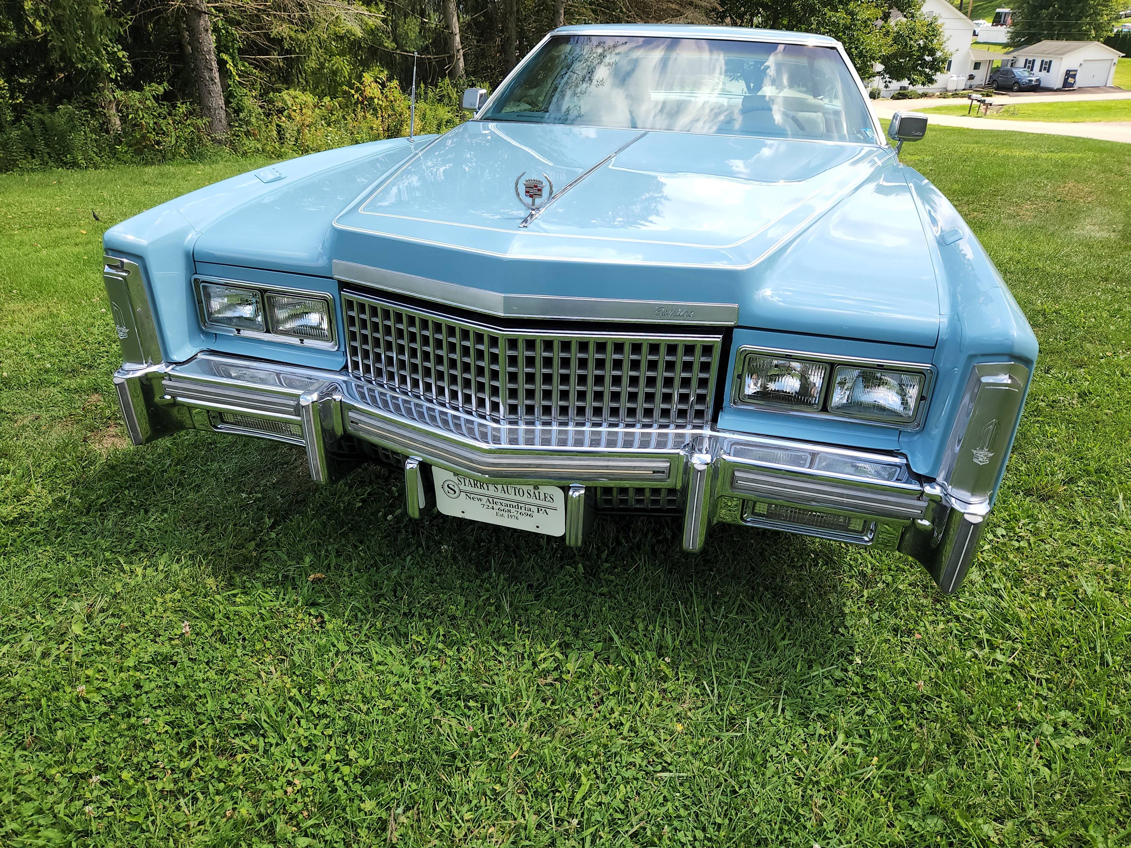 1975 Cadillac Eldorado Coupe. We purchased this from an elderly gentleman t