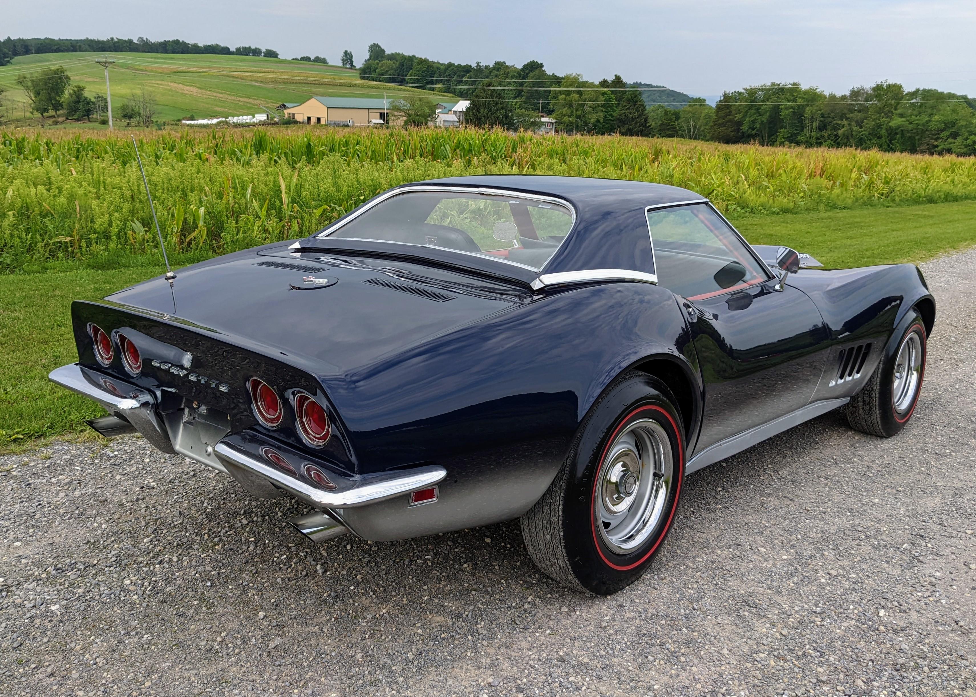 1968 Chevrolet Corvette Coupe. Big Block Engine, 4 speed. Removable hard to
