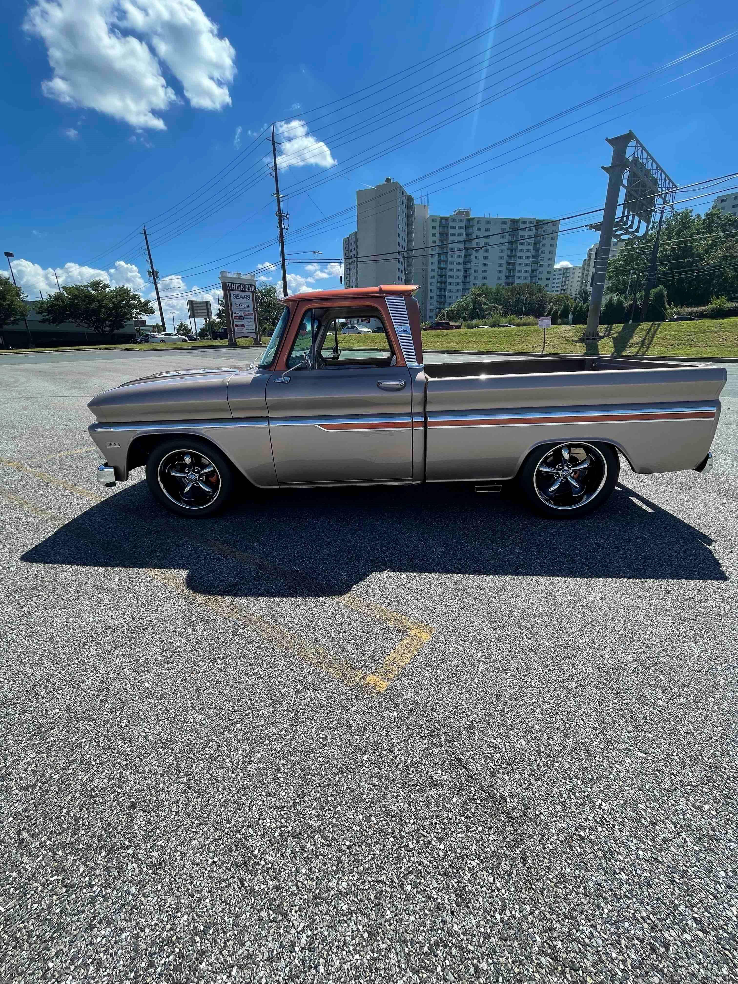 1966 Chevrolet C10 Pickup. Frame off restoration. 4 link suspension. AC and