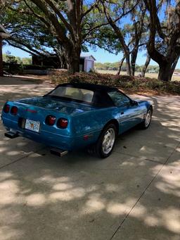 1993 Chevrolet Corvette Convertible. ALL ORIGINAL Florida car. Adult owned