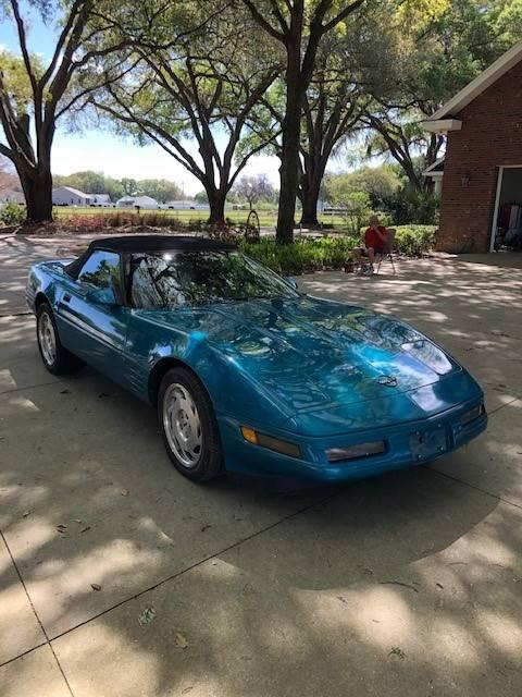 1993 Chevrolet Corvette Convertible. ALL ORIGINAL Florida car. Adult owned