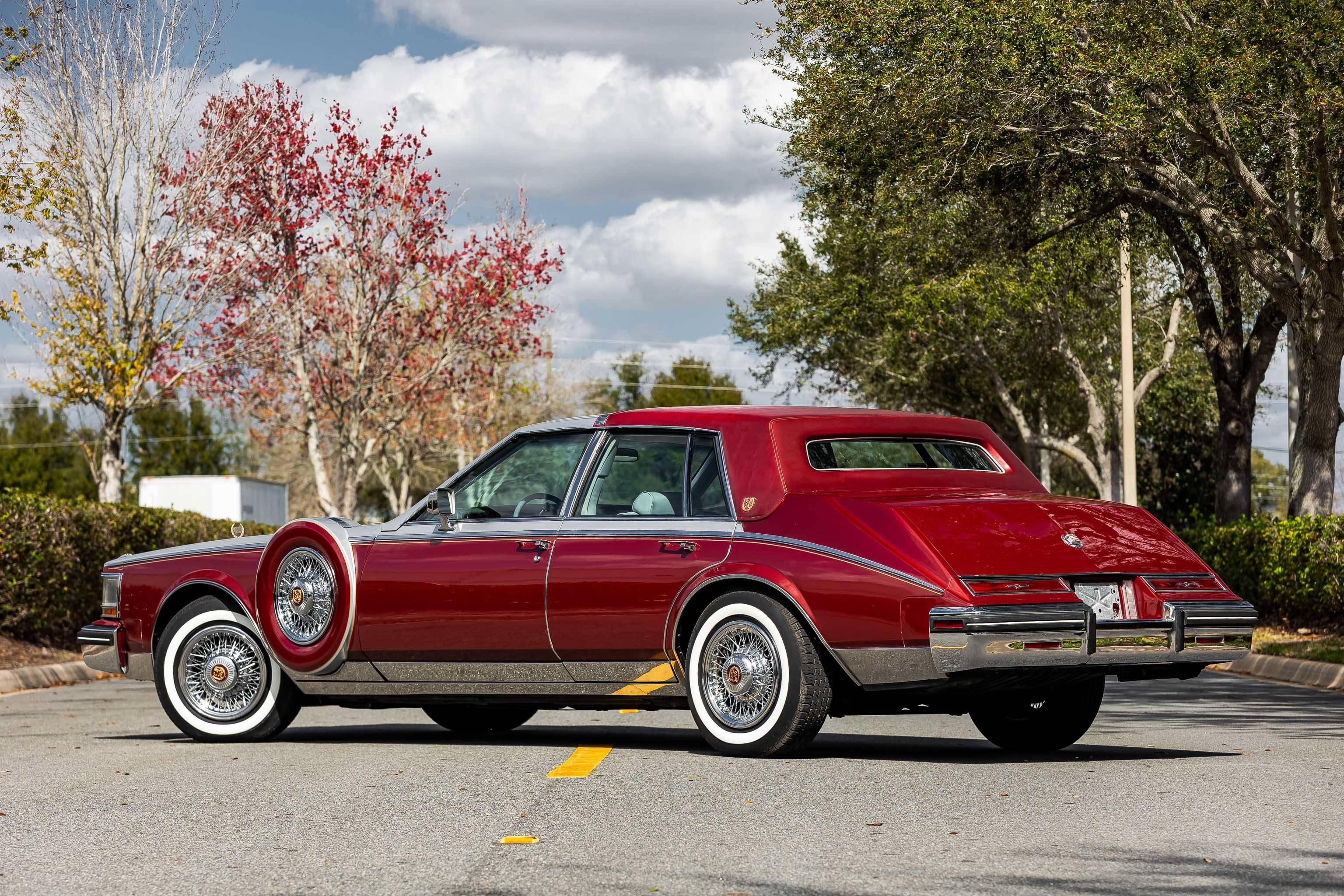 1982 Cadillac Seville Sedan. Custom built when new by Grandeur Motor Car Co