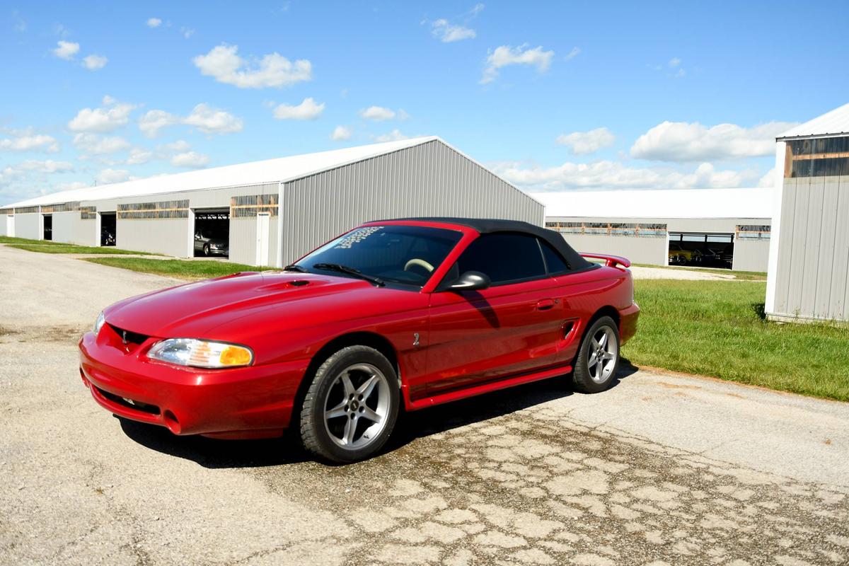 1998 Ford Mustang Cobra SVT Convertible. MARTI REPORT included. This is a v