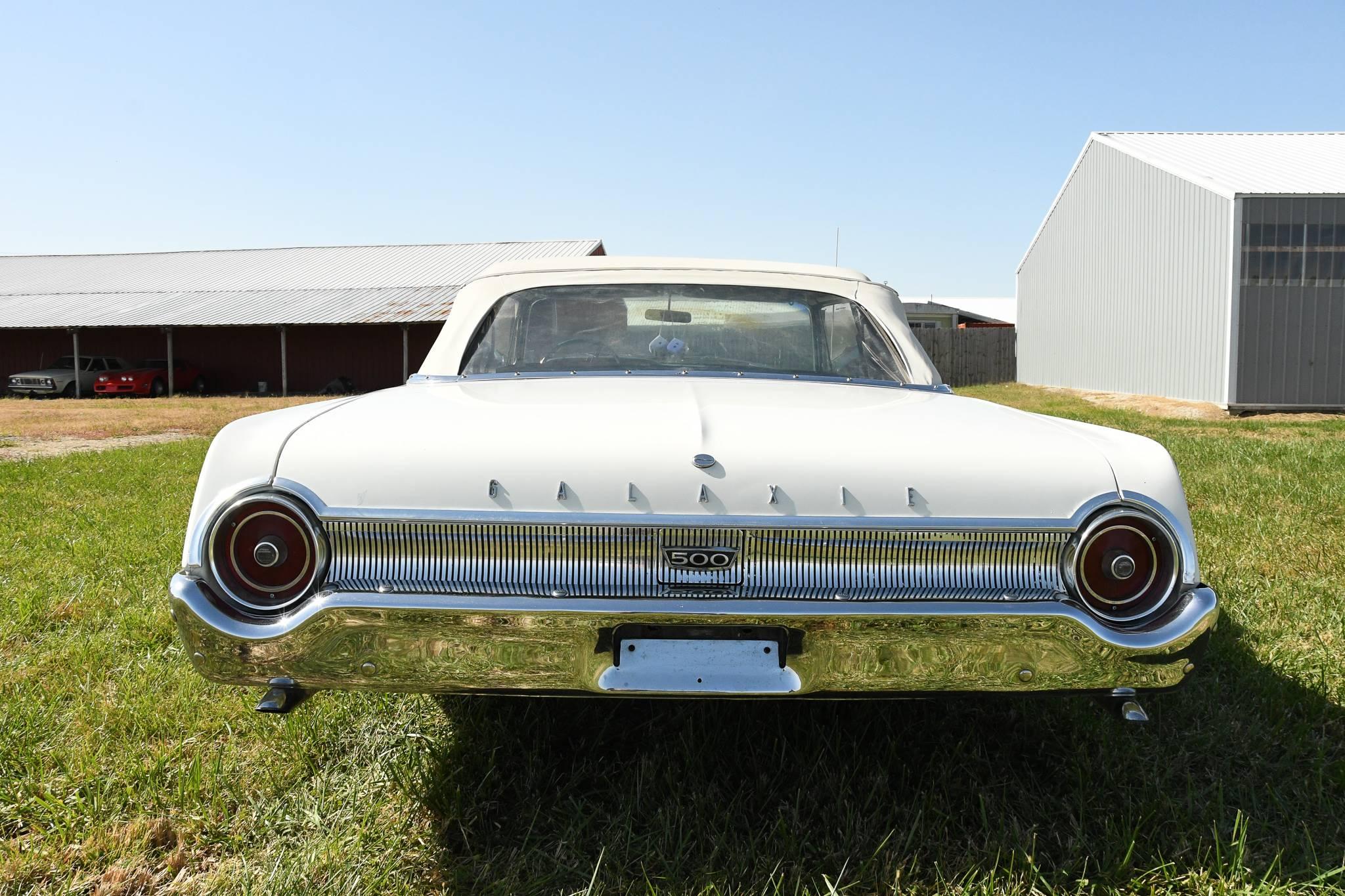 1962 Ford Galaxy 500 Convertible. Body is very good cruiser condition. Conv