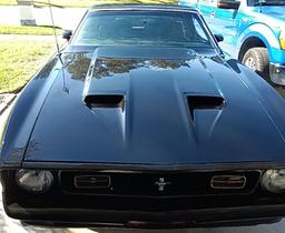 1971 Ford Mustang Mach 1 Coupe. Owned for 50 years, daily driver up to 2005