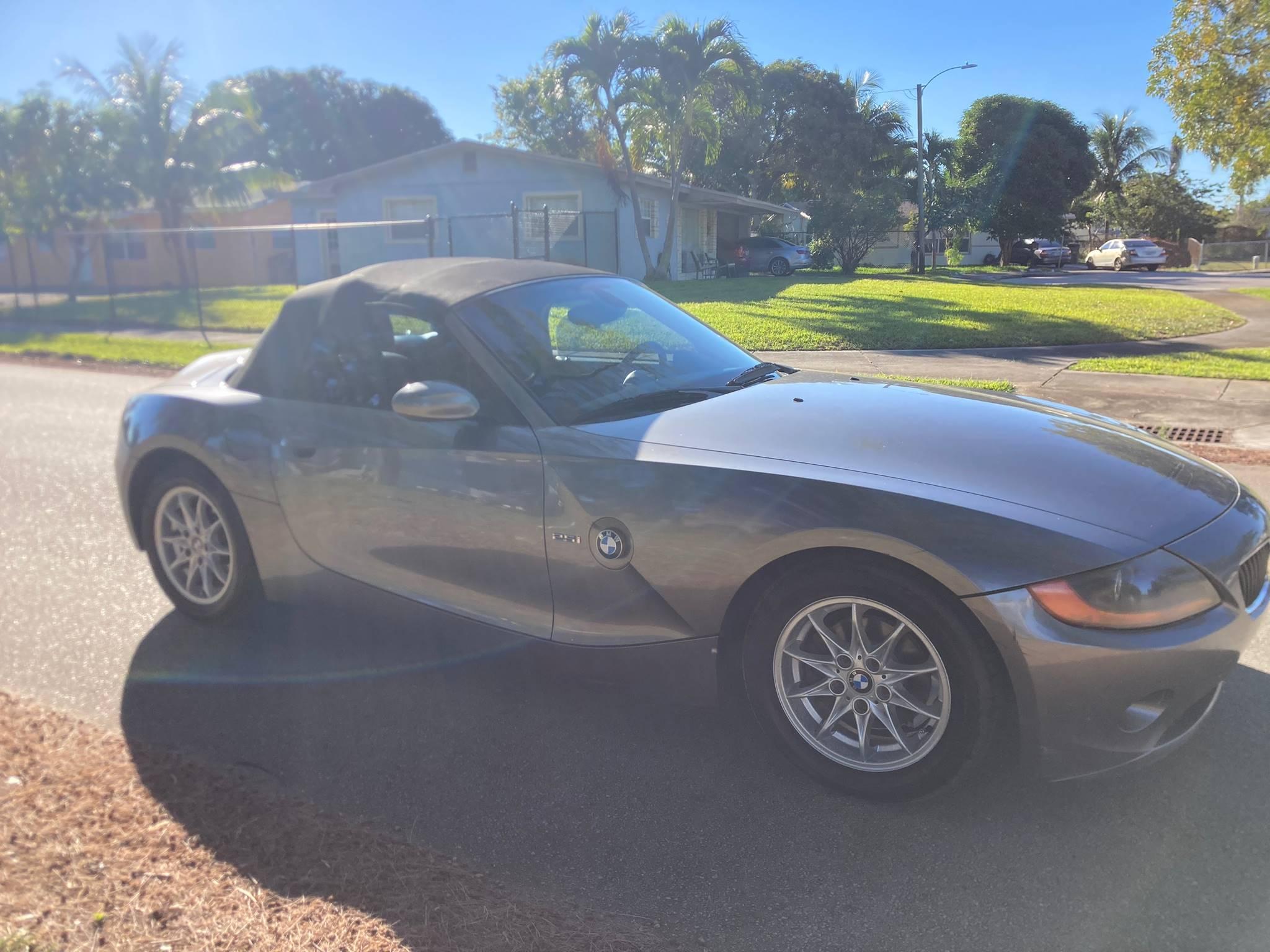 2003 BMW Z4 2.5I Convertible. 2.5L I6 F DOHC 24V. Gasoline. Rear wheel driv