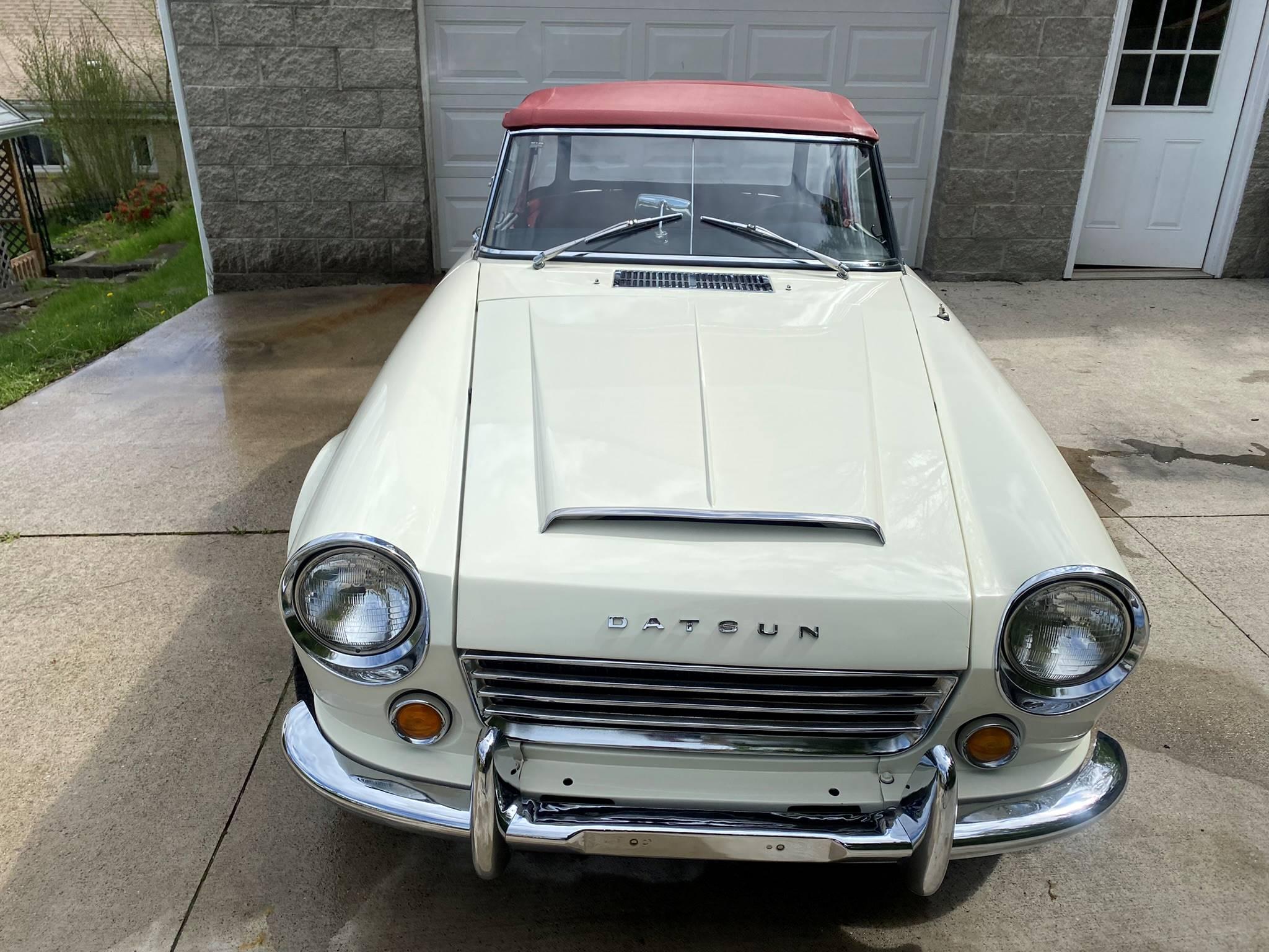 1967 Datsun Fairlady Convertible. Restored several years ago with a recent