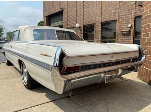 1962 Pontiac Bonneville Convertible. 34,000 miles believed to original titl