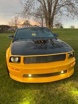 2008 Ford Mustang GT Regency Coupe. 1582 actual miles as stated on title. C
