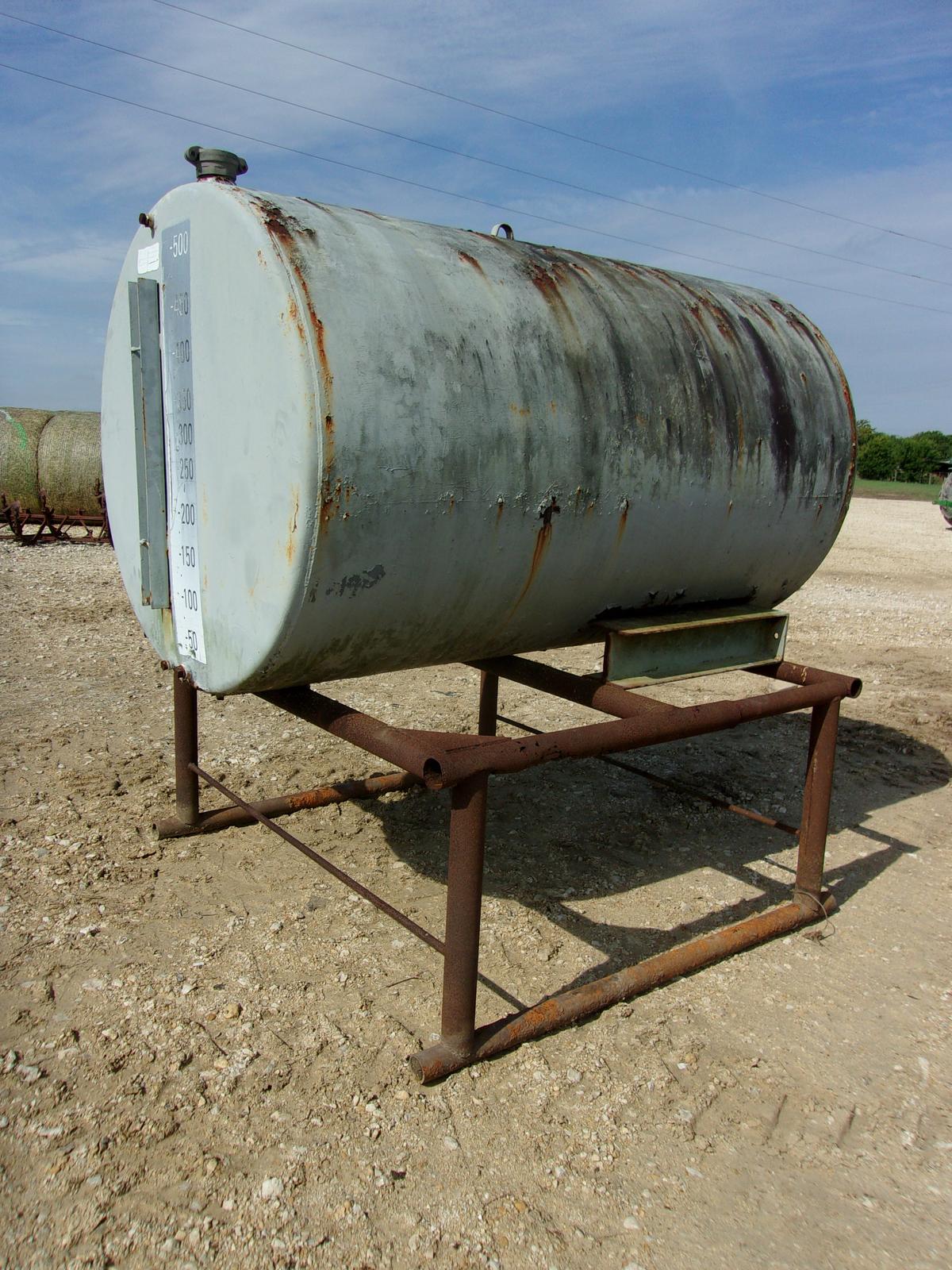 500 Gallon Fuel Storage Tank