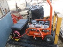 Like New Air Compressor On A Rack