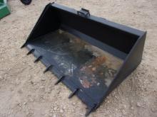 New 65" Loader Bucket With Teeth