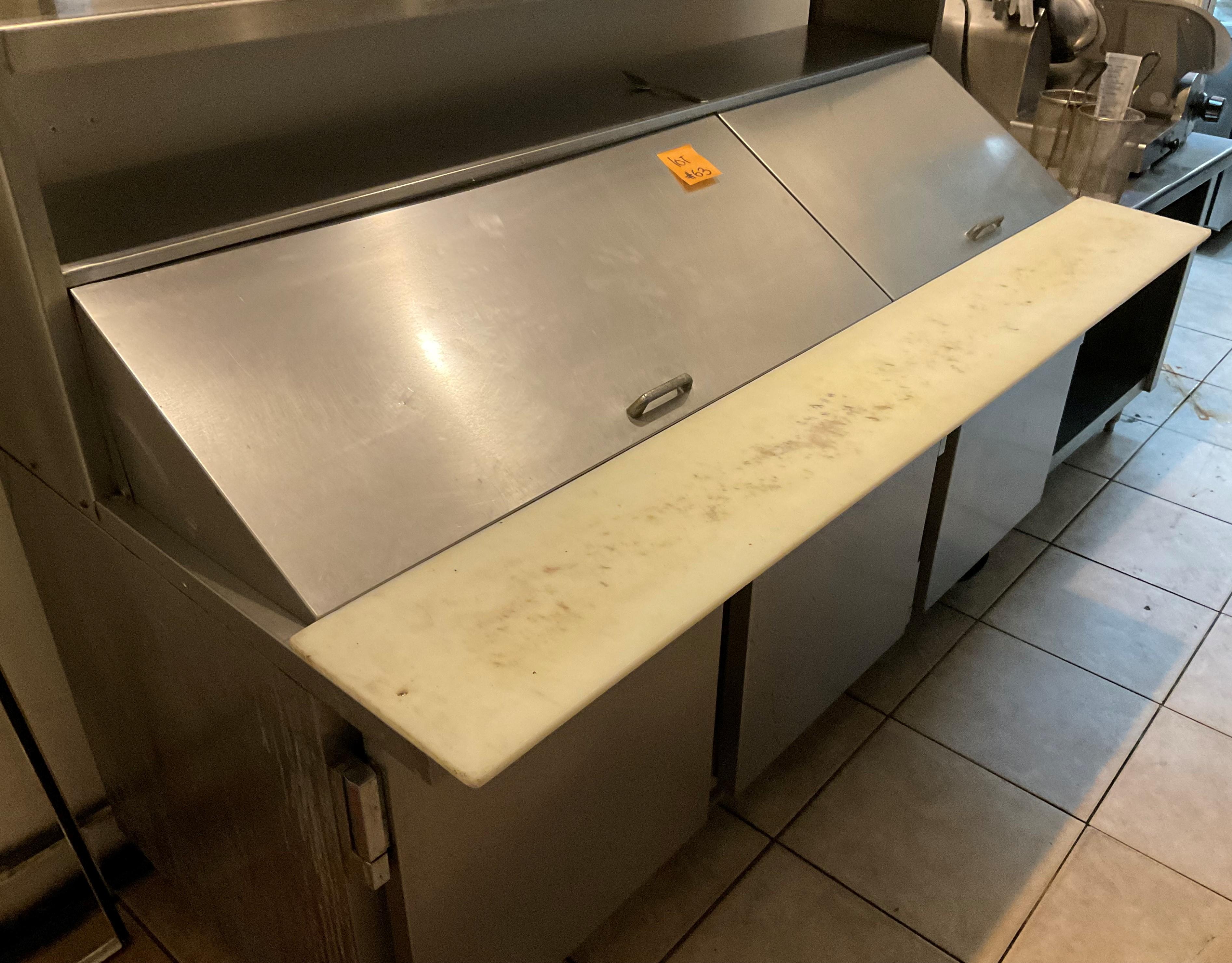 Beverage Mega Top Refrigerated Sandwich Prep Table