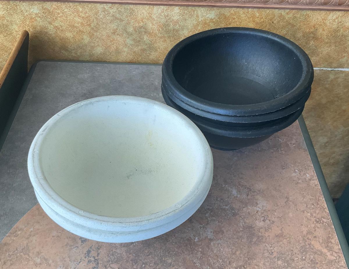 Plastic bowls