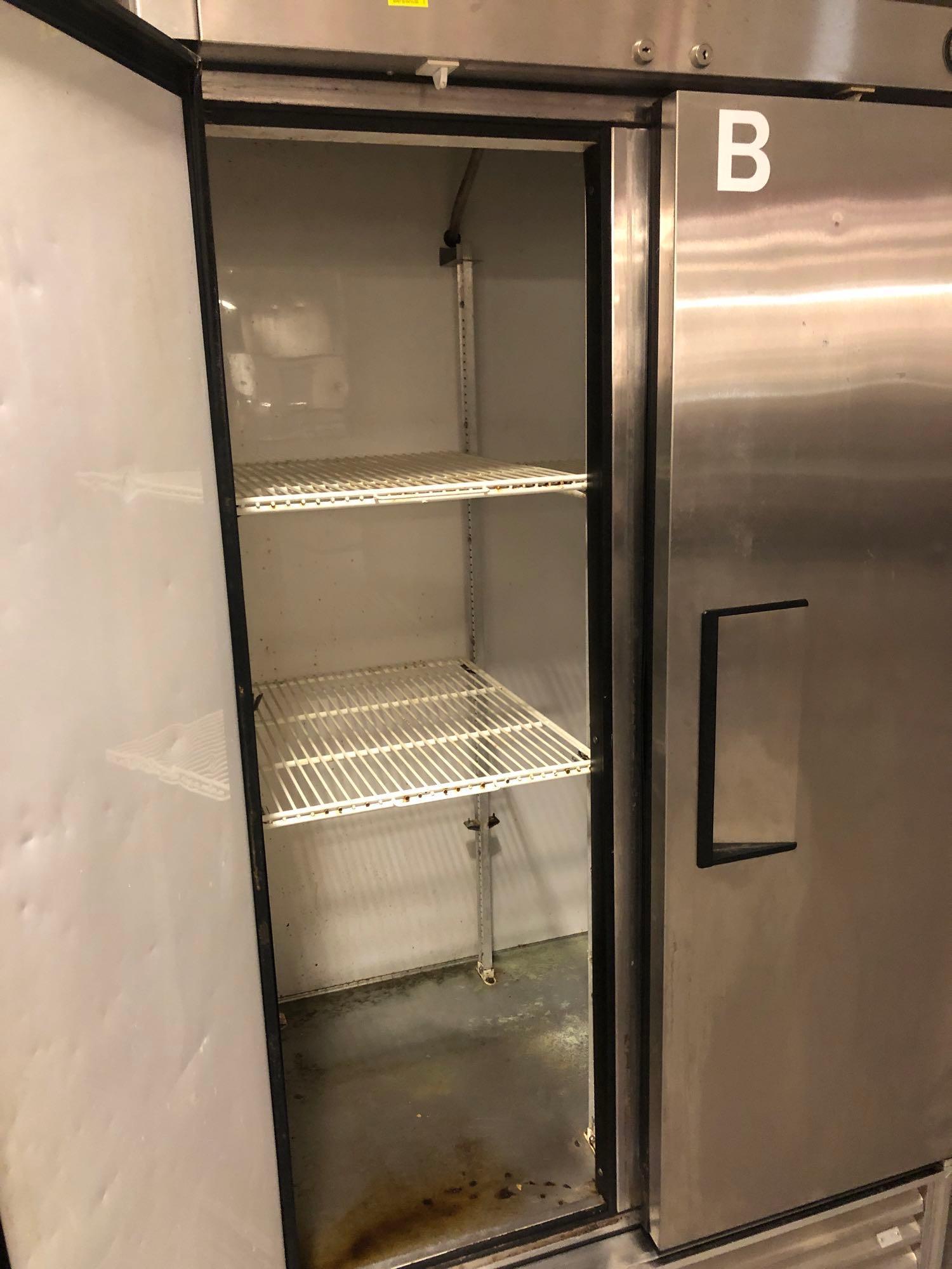 True commercial refrigerator model T-35. 1/2HP W39.5x29.5x83?