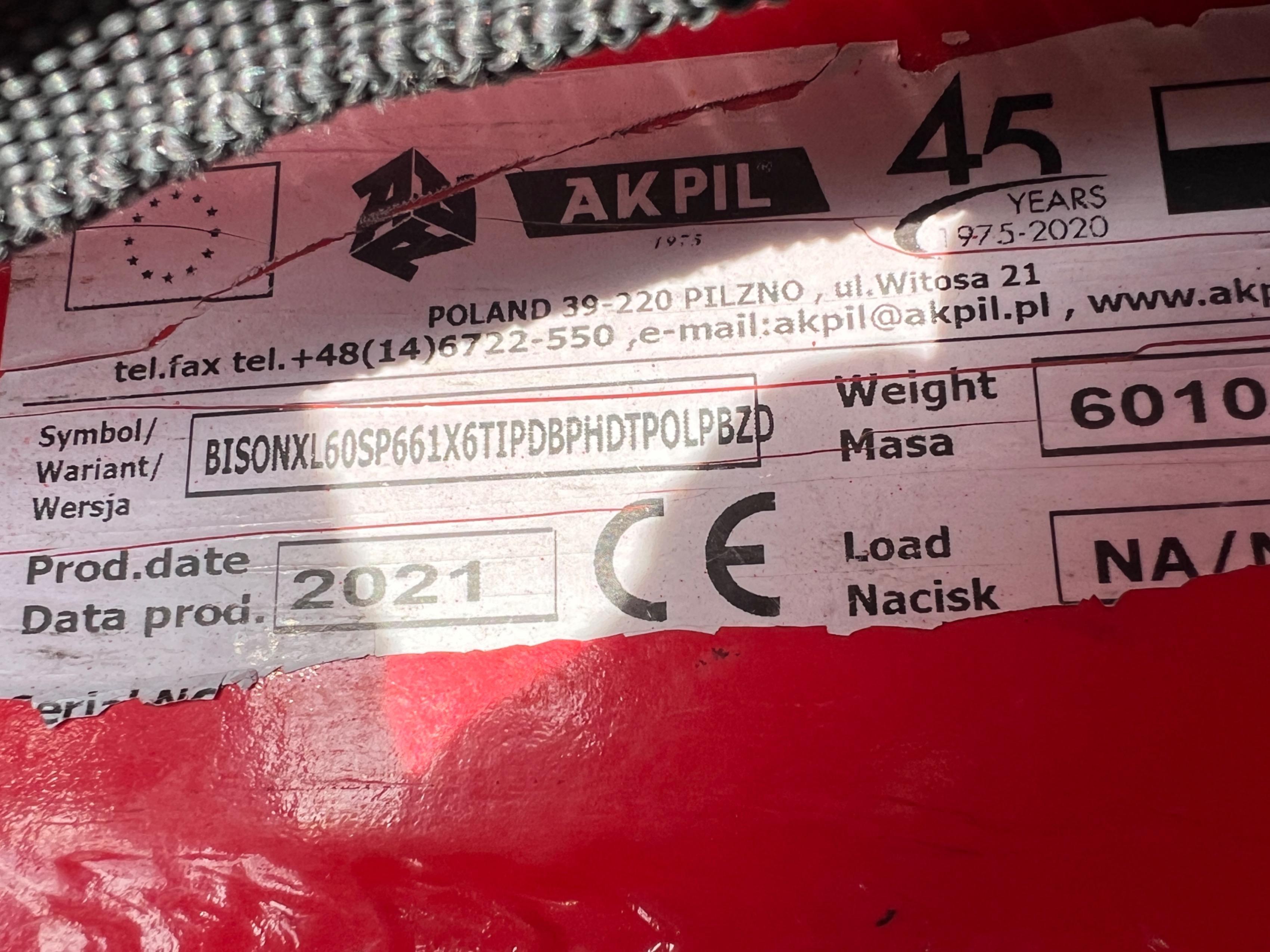 2021 Akpil Bison High Speed Disk