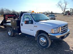 2000 Ford F550 Flatbed Truck