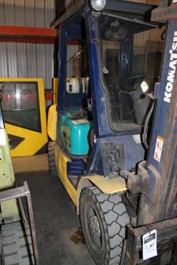 KOMATSU FORK LIFT TRUCK, LPG ENGINE