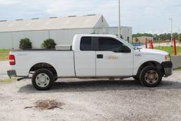 2008 FORD 1/2 TON PICKUP, 4 x 4