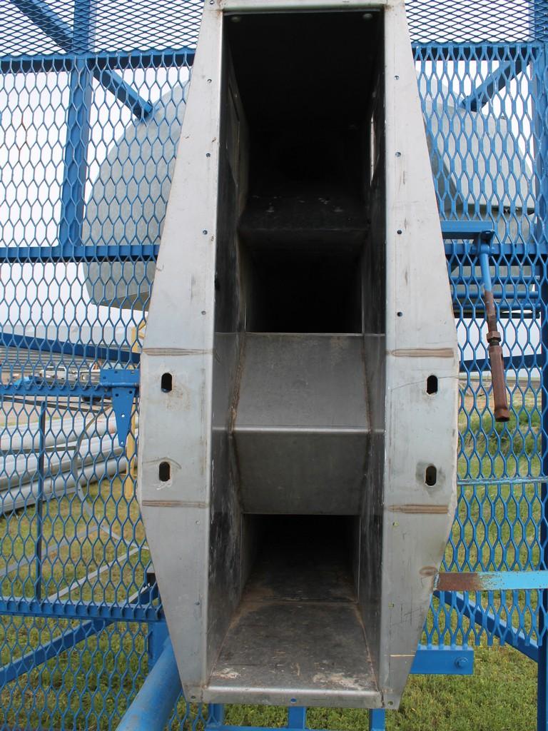 100' STAINLESS GRAIN ELEVATOR LEG WITH RELATED EQUIPMENT