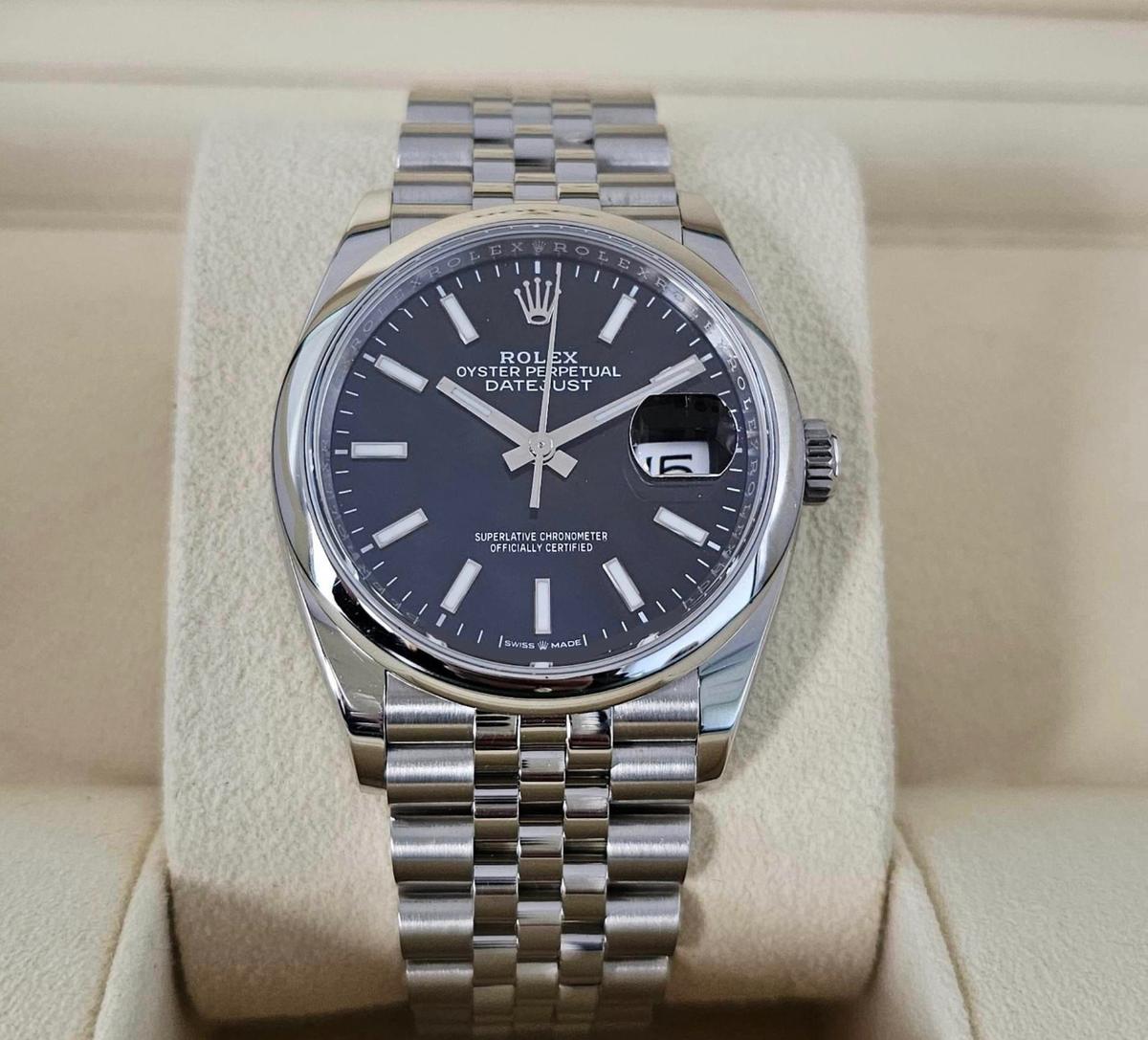 New Rolex Datejust 126200 on Jubilee Bracelet 36mm Comes with Box & Papers