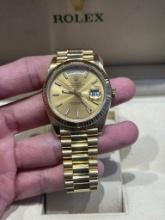 Used Rolex DayDate 40mm Comes with Box and Papers