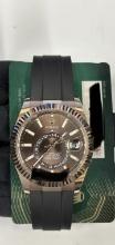 New Rose Gold Rolex Skydweller on Oysterflex Ref 326235