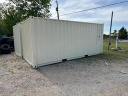 Single Use 20' Shipping Container - Like New