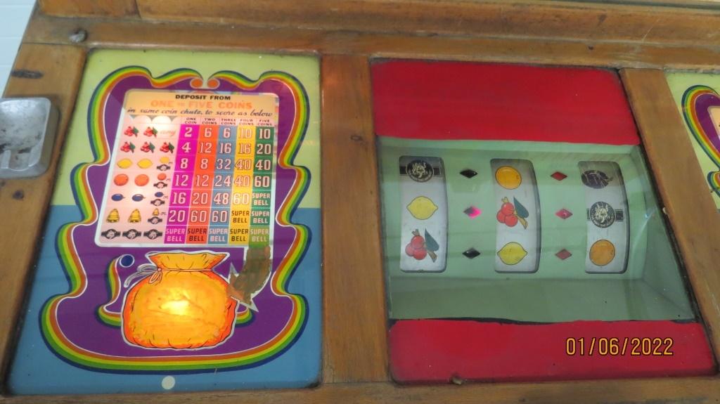 Vintage Keeney's Three Way Tilt Slot Machine