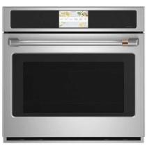 Cafe - 30" Built-In Electric Convection Wall Oven w/ In-Oven Camera - Stainless Steel