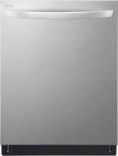 LG - 24" Top Control Smart Built-In Stainless Steel Tub Dishwasher with 3rd Rack, QuadWash and 46dba