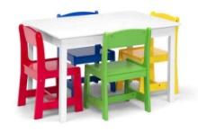 Delta Children MySize Kids Table with 4 Chairs