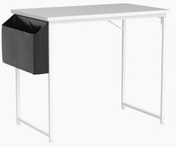 Lufeiya White Small Desk for Bedroom