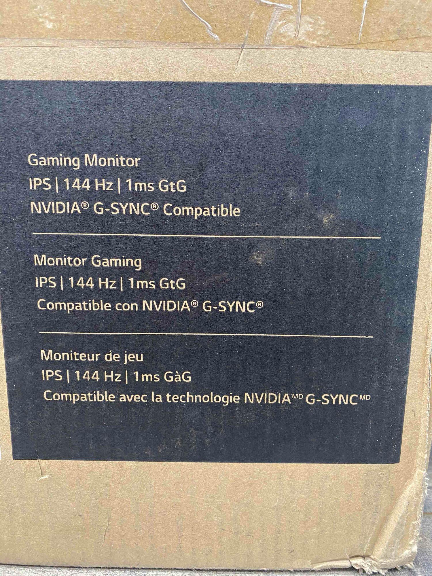 LG 32" UltraGear UHD 1ms 144Hz Gaming Monitor With NVIDIA G-SYNC