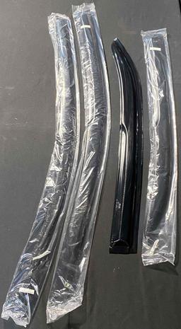 FEIDKS 2.8 2.8 out of 5 stars 5 Tape-on Side Window Visors Deflector Rain Guard, 4pcs Set for