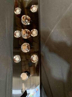 LED Shower Panels Tower System MultiFunction Shower Panel 6 Function Shower Tower Stainless Steel