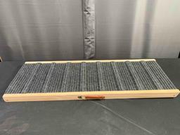 Dog Ramp for Bed - Car Ramp for Dog - 39" Long Adjustable 16"-24" Dog Ramps for Small Dogs Medium