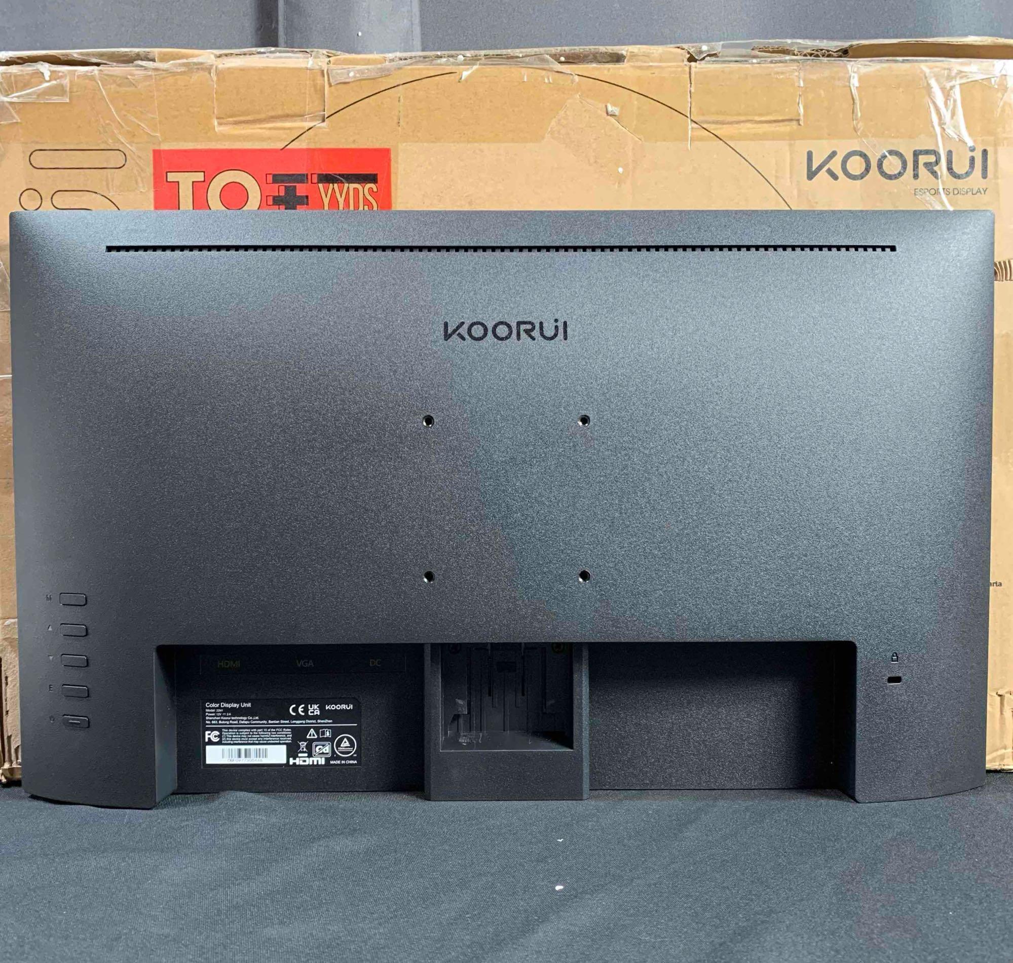 KOORUI 22 Inch Computer Monitor, FHD 1080P