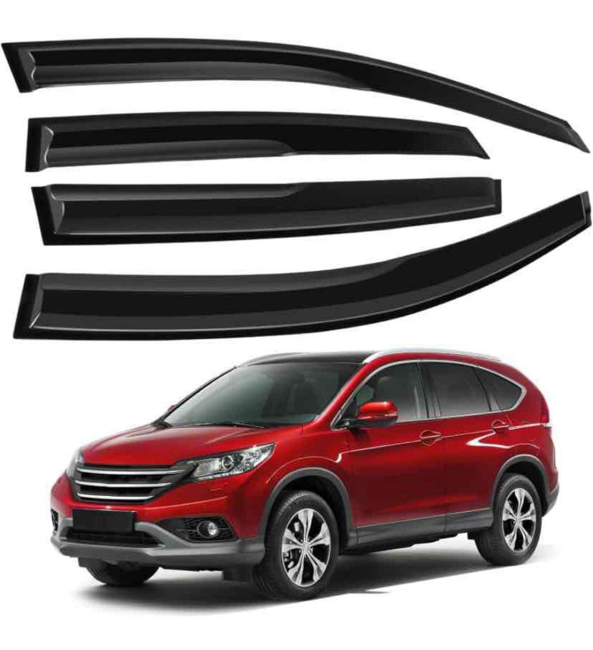 4PCS Rain Guards Window Visors Wind Deflector Fits for 2012-2016 Honda CR-V