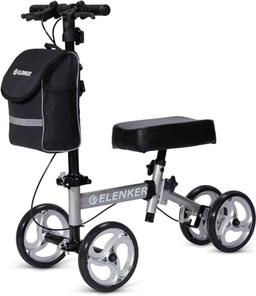 ELENKER Steerable Knee Walker Deluxe Medical Scooter for Foot Injuries