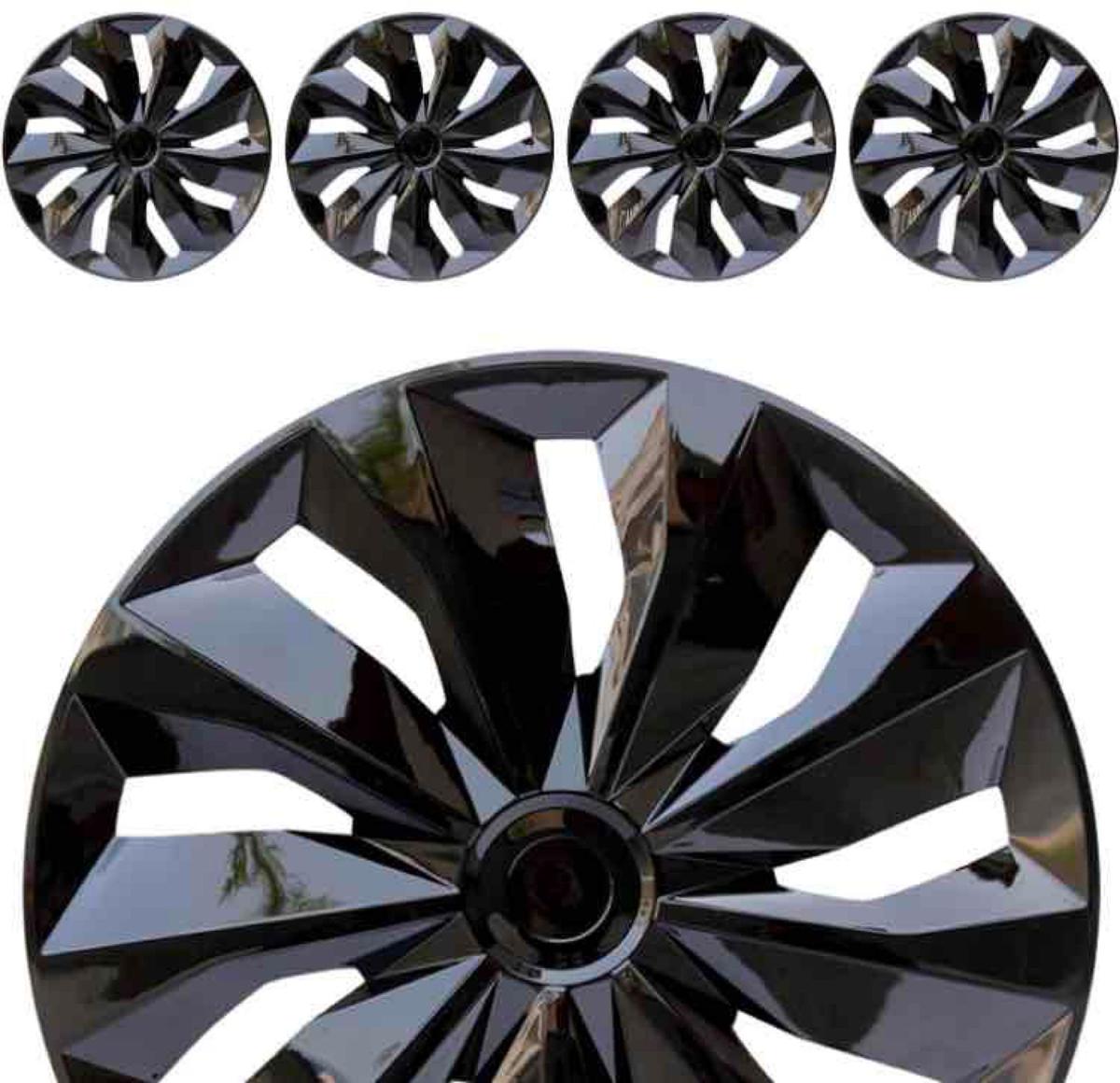 Hubcap Wheel Cover Replacement R16 Hub Caps Universal Wheel Rim Cover ABS Material Exterior