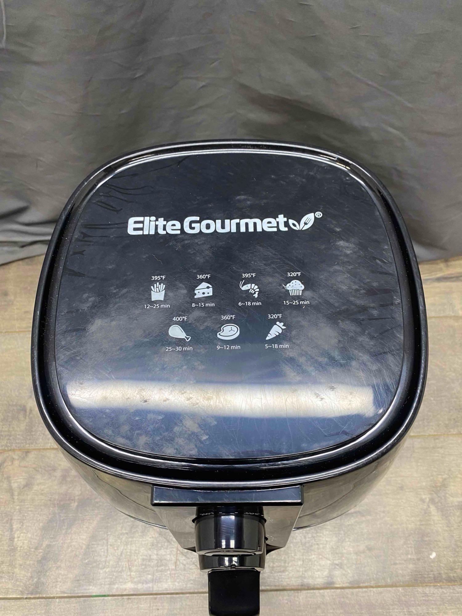 Elite Gourmet Electric Digital Hot Air Fryer