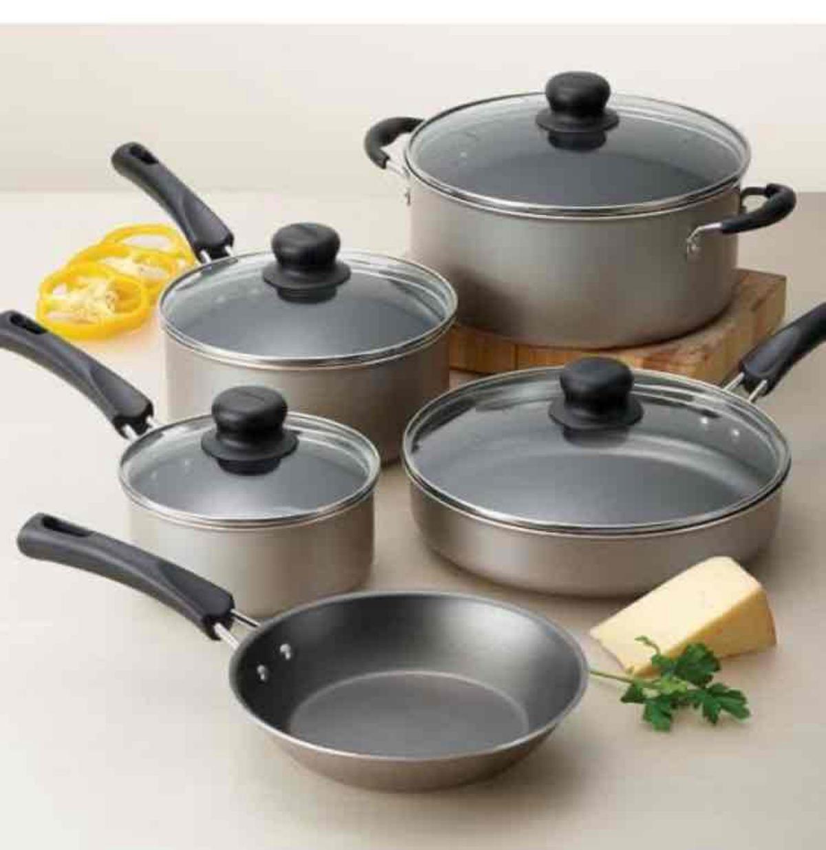 Nonstick Pots & Pans Cookware Set Kitchen Kitchenware Cooking