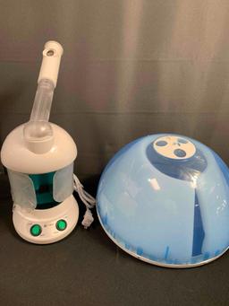 Facial Steamer - DENFANY Nano Ionic Face Steamer with Extendable 360... Rotating Arm - Portable Faci