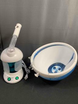 Facial Steamer - DENFANY Nano Ionic Face Steamer with Extendable 360... Rotating Arm - Portable Faci