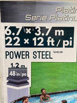 Bestway Power Steel 20' x 12' x 48" Oval