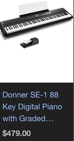 Donner SE-1 88 Key Digital Piano